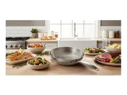 Frigideira Grand Chef ARTHUR MARTIN Ø20 cm Inox 18/10 Para Todos os Fogões Indução Ergonômica Durável