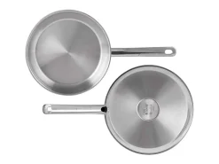 Frigideira inox COSY & TRENDY DAILY Ø24 cm, para todos os fogões incluindo indução, fundo de alumínio, compatível com forno e máquina de lavar louça