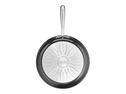 Frigideira Lagostina Desideria cerâmica 24 cm - Revestimento antiaderente, Thermo-Fusion, Alumínio reciclado - Preto