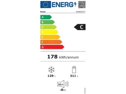 Frigorífico combinado Bosch KGN497ICT No Frost 440L Inox - VitaFresh XXL, NoFrost, MultiAirflow, PerfectFit
