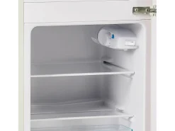 Frigorífico de 60 litros com 2 portas e iluminação LED - Consumo de energia de 102 kWh/ano - Branco cremoso