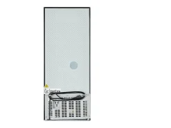 Frigorífico de 106 litros com 7 posições de temperatura e iluminação LED - Prateado
