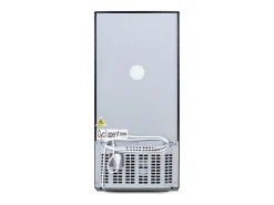 Frigorífico de 60L com congelador de 22L e 2 portas, LED - Preto