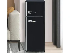Frigorífico 28L+64L, -27°C~13°C, 116 kWh/ano, 45dB, eficiência energética D, Preto, 41x45.5x105.5cm