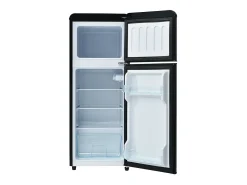 Frigorífico 28L+64L, -27°C~13°C, 116 kWh/ano, 45dB, eficiência energética D, Preto, 41x45.5x105.5cm