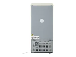 Frigorífico 22L+38L, porta dupla com LED e pés ajustáveis, classe E, -27°C-13°C, 102 kWh/ano, Branco, 42x45.5x88.8cm