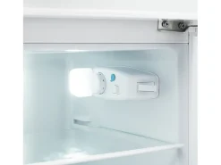 Frigorífico retro de 92 litros com 2 portas e iluminação LED - -27°C a 13°C - Branco antigo