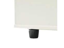 Frigorífico retro de 92 litros com 2 portas e iluminação LED - -27°C a 13°C - Branco antigo