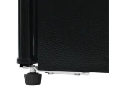 Frigorífico retro de 92 litros com 2 portas e iluminação LED - -27°C a 13°C - Preto