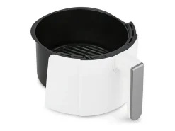 Fritadeira a ar quente MEDION MD13020 1500W, 4,7L, Temporizador 60 min, Temperatura ajustável até 200°C, Branco