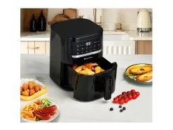 Fritadeira a Ar Sem Óleo Continental Edison FRSH1400B 4,5 L Preto 1400W