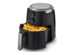 Fritadeira de Ar Quente MEDION MD13020 1500W 4,7L Temporizador 60min Temperatura 80-200°C Preto