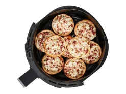 Fritadeira de Ar Quente MEDION MD13020 1500W 4,7L Temporizador 60min Temperatura 80-200°C Preto