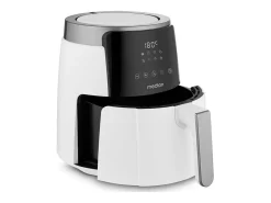 Fritadeira Elétrica de Ar Quente Digital MEDION MD13030 1500W - 4,7L, 8 Programas, Temporizador 60 min, Temperatura até 200°C - Branco