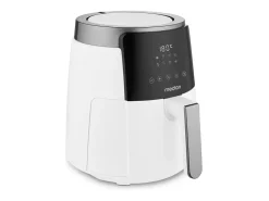 Fritadeira Elétrica de Ar Quente Digital MEDION MD13030 1500W - 4,7L, 8 Programas, Temporizador 60 min, Temperatura até 200°C - Branco