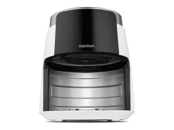 Fritadeira Elétrica de Ar Quente Digital MEDION MD13030 1500W - 4,7L, 8 Programas, Temporizador 60 min, Temperatura até 200°C - Branco
