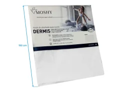 Fronha Antiácaro Respirável Dermis White Individual 150 cm