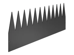 Fronteiras para Plantar SucceBuy Bordas de Jardim em Aço Durável e Resistente à Ferrugem, 4 Peças, 1016 x 203 mm