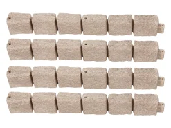 Fronteiras para Plantar SucceBuy Orla de Jardim com Pedra Artificial 1190 x 100 x 155 mm