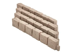 Fronteiras para Plantar SucceBuy Orla de Jardim com Pedra Artificial 1190 x 100 x 155 mm