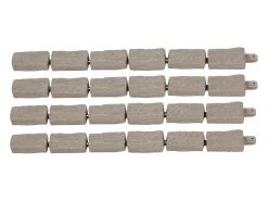 Fronteiras para Plantar SucceBuy Borda de Jardim em Pedra Artificial, 1180 × 95 × 57 mm, Borda de Relvado Realista, Design Modular, Tamanho de Tijolo