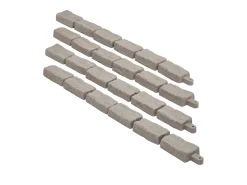Fronteiras para Plantar SucceBuy Borda de Jardim em Pedra Artificial, 1180 × 95 × 57 mm, Borda de Relvado Realista, Design Modular, Tamanho de Tijolo
