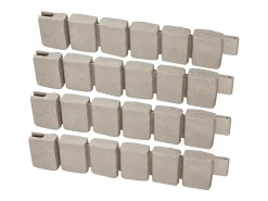 Fronteiras para Plantar SucceBuy Orla de Jardim com Imitação de Pedra Natural 1200 x 100 x 230 mm