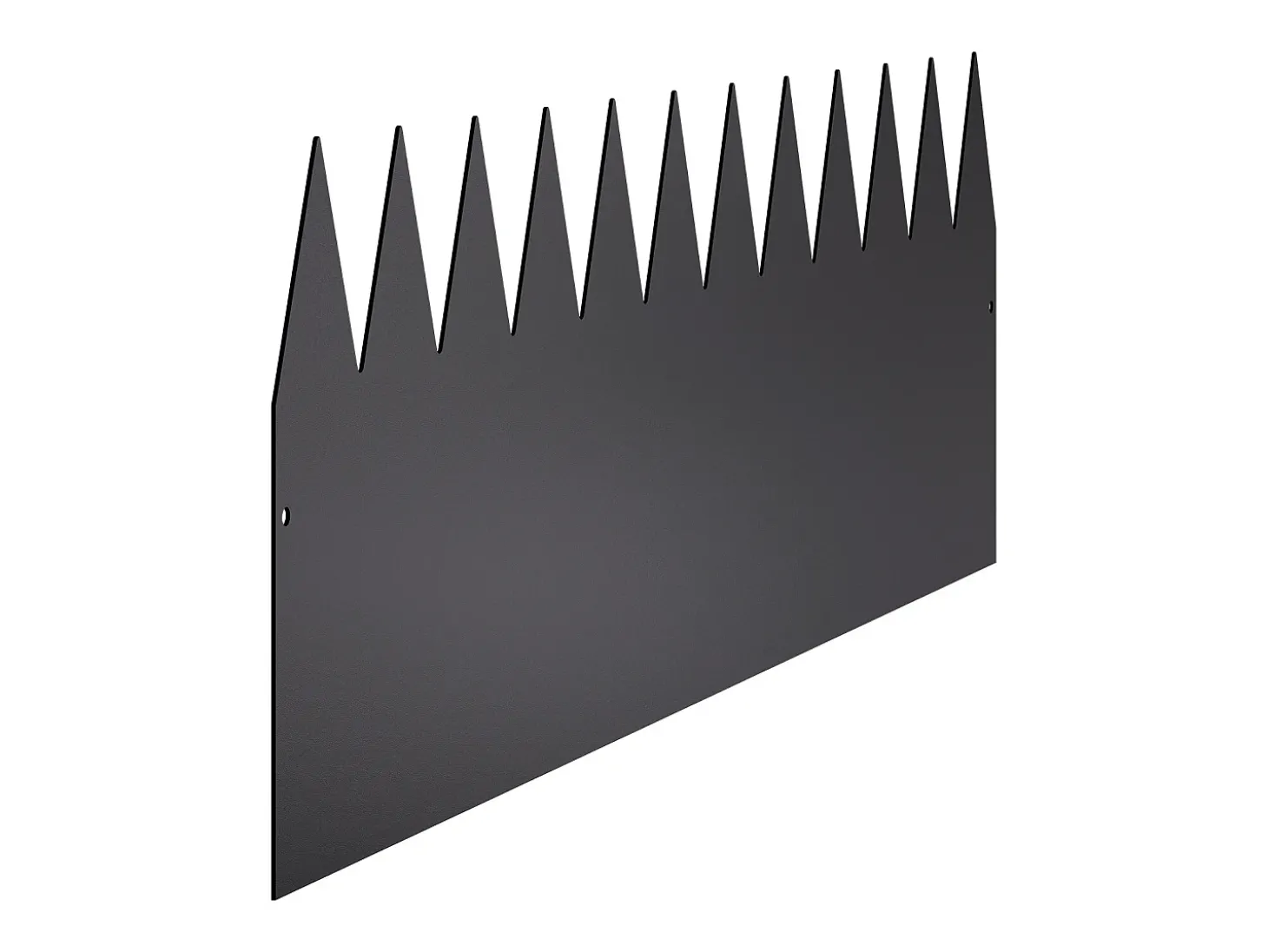 Fronteiras para Plantar SucceBuy Bordas de Jardim em Aço Resistente à Ferrugem, 4 Peças, 1016 x 305 mm