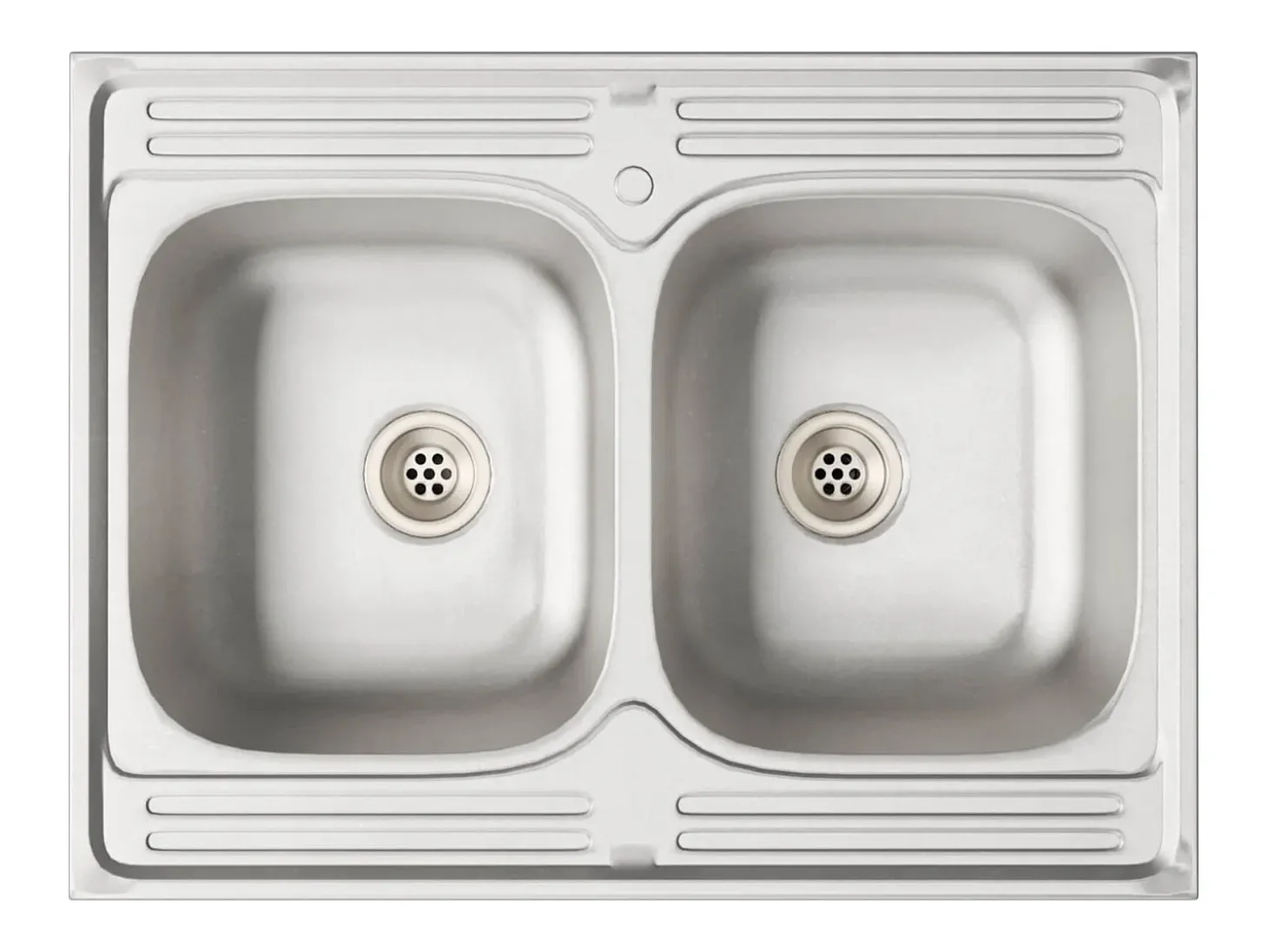 Gabinete Base para Pia Porto 2 pcs Castanho Madeira processada