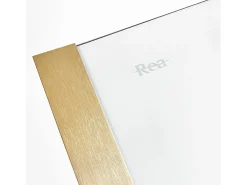 Gabinete De Chuveiro Rea Montana 130X90 Brush Gold