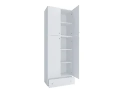 Gabinete do escritório Lona Branco A. 200 x L. 70 x P. 39 cm