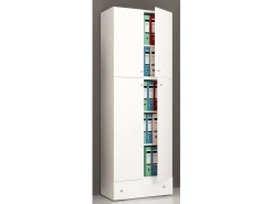 Gabinete do escritório Lona Branco A. 200 x L. 70 x P. 39 cm