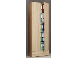 Gabinete do escritório Lona Sonoma Oak A. 200 x L. 70 x P. 39 cm
