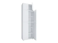 Gabinete do escritório Lona Branco A. 223 x L. 70 x P. 39 cm