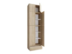 Gabinete do escritório Lona Sonoma Oak A. 240 x L. 70 x P. 39 cm
