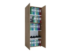 Gabinete do escritório Lona Carvalho Sonoma (Sägerau) L. 70 x A. 184 x P. 40 cm