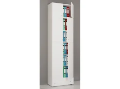 Gabinete do escritório Lona Branco A. 240 x L. 70 x P. 39 cm