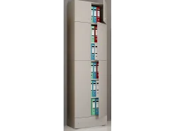 Gabinete do escritório Lona Cinza A. 240 x L. 70 x P. 39 cm
