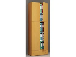 Gabinete do escritório Lona Livro A. 200 x L. 70 x P. 39 cm