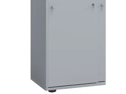Gabinete do escritório Lona Cinza L. 70 x A. 184 x P. 37 cm