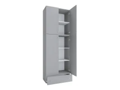 Gabinete do escritório Lona Cinza A. 200 x L. 70 x P. 39 cm