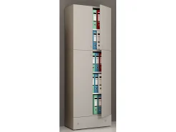 Gabinete do escritório Lona Cinza A. 200 x L. 70 x P. 39 cm