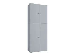 Gabinete do escritório Lona Cinza L. 70 x A. 184 x P. 40 cm