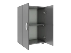 Gabinete do escritório Ulas Antracite A. 74 x L. 49 x P. 34 cm