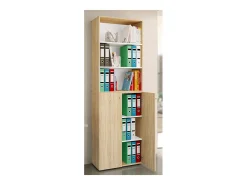 Gabinete do escritório Ulas Sonoma Oak A. 220 x L. 70 x P. 40cm