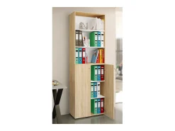 Gabinete do escritório Ulas Sonoma Oak A. 220 x L. 70 x P. 40cm