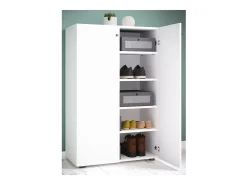 Gabinete do escritório Ulas Branco A. 220 x L. 70 x P. 40cm