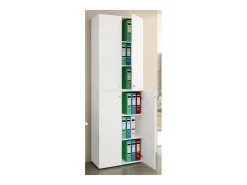 Gabinete do escritório Ulas Branco A. 220 x L. 70 x P. 40cm