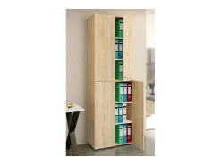 Gabinete do escritório Ulas Sonoma Oak A. 220 x L. 70 x P. 40cm
