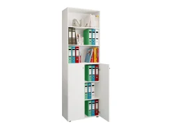 Gabinete do escritório Ulas Branco A. 220 x L. 70 x P. 40cm